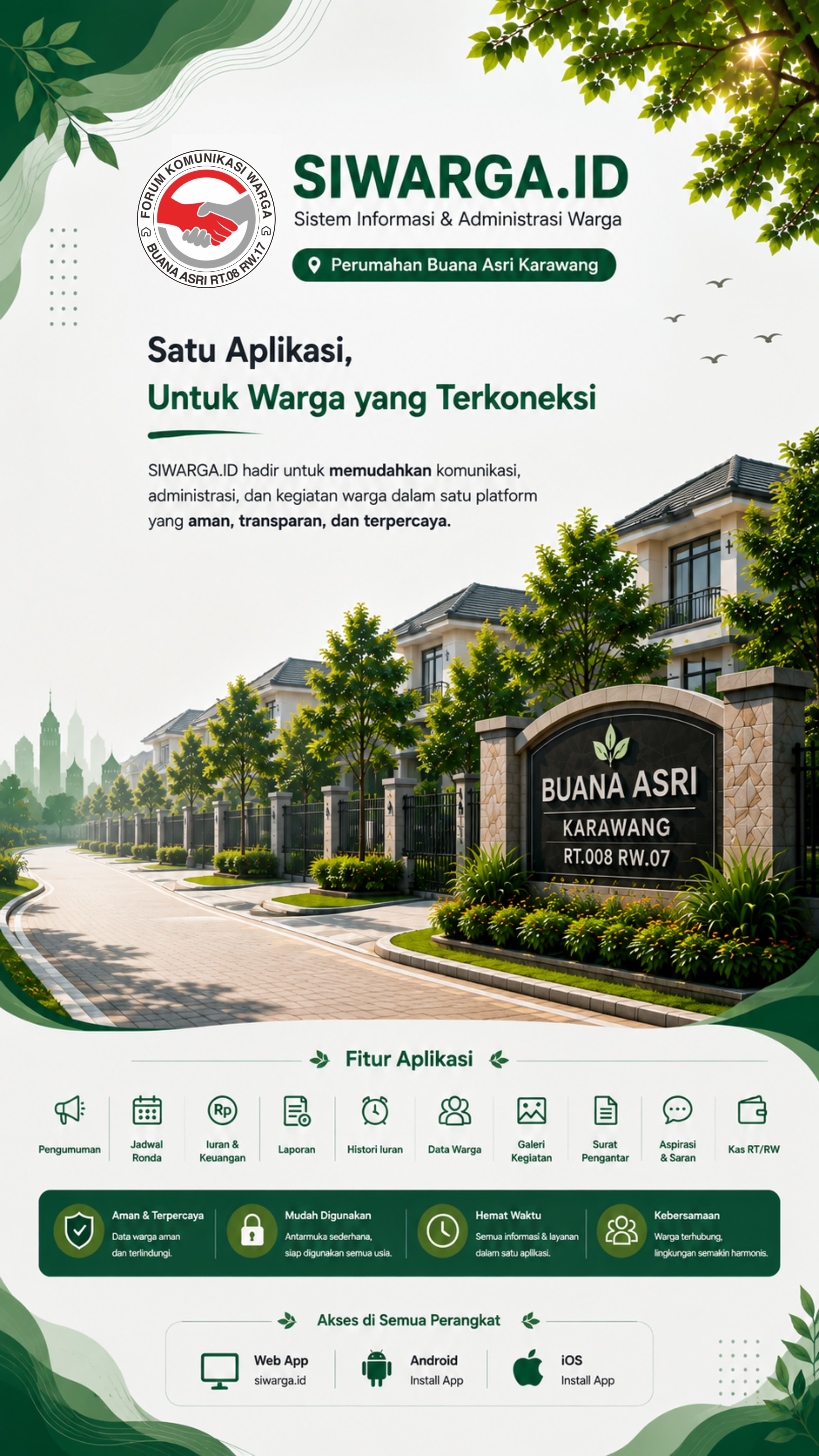 Siwarga App Interface